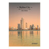Bilježnica Street SKY LINE CITY, A4 kvadratići, 54 lista, meki uvez