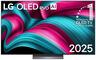 LG 65" OLED evo AI TV OLED65C51LA, 4K UHD, webOS Smart TV, Dolby Vision