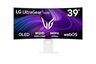 LG monitor UltraGear 39GX90SA-W, 39" OLED, WQHD, 240Hz, 0.03ms, webOS, USB-C, zakrivljeni