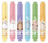 Marker flomaster, M&G, mini fluo, Soft Animals, komplet od 6 kom