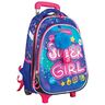 Školski ruksak, na kotačima, Connect, XT Super Girl