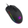 Redragon Invader M719-RGB, žičani gaming miš, crni