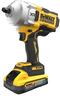 DEWALT akumulatorski udarni odvijač  1/2" DCF961H2T-QW (18V, 2372NM, 2X5AH, punjač, TSTAK)