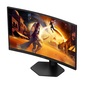 AOC monitor C27G4ZXU, 27", Fast VA, Full HD, 2xHDMI, DP, 280Hz, 0,3ms, HAS, zakrivljeni