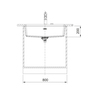 Franke sudoper Maris 2.0 Black Collection MRG 110-72 A