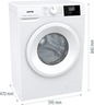 Gorenje perlica rublja WNGPI72SBS