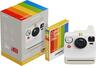 POLAROID Instant fotoaparat Now Gen 3 Pebble White + Color Film Bundle (8 slika)
