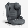 Kikka Boo autosjedalica i-Stand i-Size, Grupa 2, 3 (15-36 kg) (100-150 cm) - Dark Grey