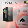 Phoenix FLAME X-518 AMD Ryzen 5 9600X, 16GB DDR5, NVME SSD 1TB, RTX 5060 TI 8GB, 600W 80+, Windows 11 PRO, stolno računalo