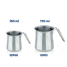 Kela lončić za mlijeko HERTA, 0,7l nehrđajući čelik 18/10 cmat srebrna