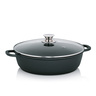Kela lonac s poklocem KERROS, 5l lijevani aluminij crna