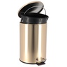 TENDANCE kanta za smeće na pedalu 3L soft close metal, zlatna