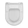 GEPARD SANITARY wc daska 45.3x36.2 cm, 2.4 kg, duroplast, okov c8, bijela versa