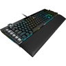 Corsair K100 RGB, mehanička tipkovnica, žičana, Corsair OPX switch, crna, CH-912A01A-NA