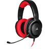 Corsair HS35 Stereo, žičane gaming slušalice, crvene, CA-9011196-EU