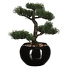 Atmosphera umjetno cvijeće - bonsai, 36 cm, crna