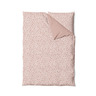 Posteljina set Mirjana Mikulec 3/1, 200x200 cm, roze točke