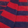 Ručnik za plažu, 85x180cm, pruge, crvene/plave