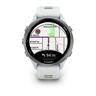 Garmin Forerunner 970, Titanium Whitestone / Amp Yellow, 010-02969-11, pametni sat