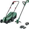 BOSCH akumulatorska kosilica EasyMower 18V-32-200 set + akumulatorski šišač tratine EasyGrassCut 18V SOLO alat