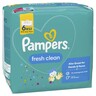 Pampers Fresh vlažne maramice, 6x52 kom