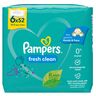 Pampers Fresh vlažne maramice, 6x52 kom
