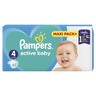 Pampers Active Baby Maxi Pack pelene, vel. 4 (9-14kg), 62 kom