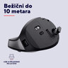 Trust Bayo II, ergonomski, bežični miš, crni