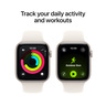 Apple Watch SE 3 GPS, 40mm Starlight Aluminium Case with Starlight Sport Band M/L, pametni sat