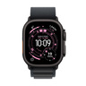 Apple Watch Ultra 3 GPS + Cellular 49mm Black Titanium Case with Black Alpine Loop - Large, pametni sat