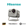 Hisense 65"-200" Laser TV M2 PRO, 4K UHD Smart mini projector, 4K AI Clarity, DTS Virtual:X