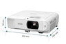 EPSON projektor EH-TW840, 3LCD, Full HD, 4000Lm