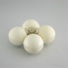 Staklene kuglice 10cm, 4kom, bijela