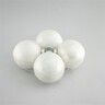 Staklene kuglice 10cm, 4kom, bijela