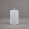 Svijeća s LED plamenom 12cm, bijela