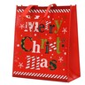 Vrećica Božićna, 35x18xh40cm, crvena
