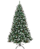 Umjetno božićno drvce - 210cm, češeri, bobice, promjer: 122cm, 900 grančica