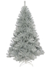 Umjetno božićno drvce - 150cm, srebrni, promjer: 96cm, 644 grančica