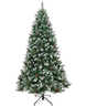 Umjetno božićno drvce - 240cm, češeri, bobice, promjer: 150cm, 1320 grančica