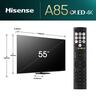 Hisense 55" OLED TV 55A85N, 4K UHD, VIDAA Smart TV, 120Hz Ultra Motion, Infinite Blacks