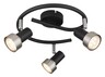 Stropni reflektor MASON, 3x GU10, crni