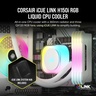Vodeno hlađenje Corsair iCUE H150i LINK RGB, 360mm radiator