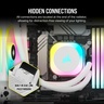 Vodeno hlađenje Corsair iCUE H150i LINK RGB, 360mm radiator