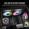 Ventilator za kućište Corsair iCUE LINK RX140 RGB 140mm, 1kom
