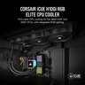 Vodeno hlađenje Corsair iCUE H100i ELITE RGB, 240mm radiator