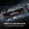 SSD 2TB Corsair MP600 Elite Gen4 PCIe x4 NVMe 1.4 M.2 (CSSD-F2000GBMP600ENH)