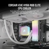 Vodeno hlađenje Corsair iCUE H150i ELITE RGB, 360mm radiator