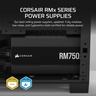 Napajanje Corsair RM750x, 750W, Cybenetics Gold, modularno