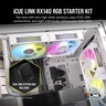 Ventilator za kućište Corsair iCUE LINK RX140 RGB 140mm, 2kom