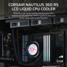 Vodeno hlađenje Corsair Nautilus 360 RS LCD, 360mm radiator